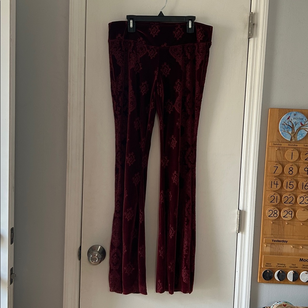 💐Velvet Free People Bell Bottoms